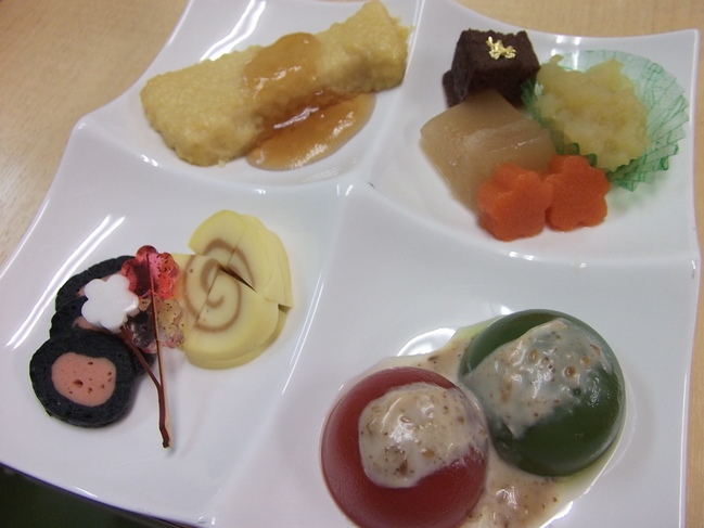 ソフト食です。