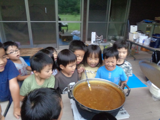 カレー出来上がり