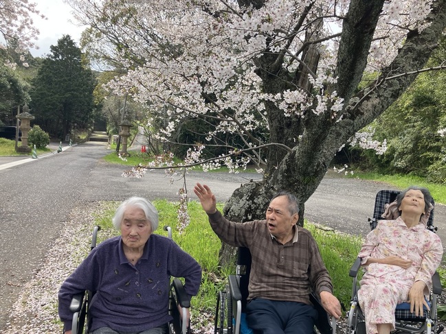 2_医療院2F　春の桜第2弾長浜神社へお花見