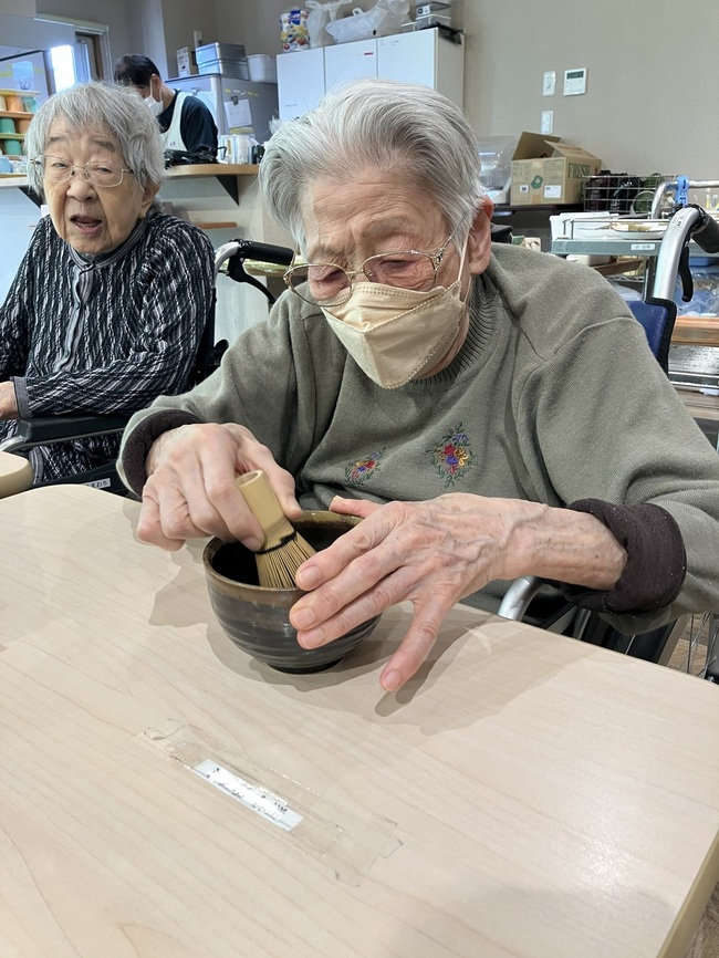 5_医療院2F　春の桜第3弾料理クラブ～和スイーツ桜餅作り