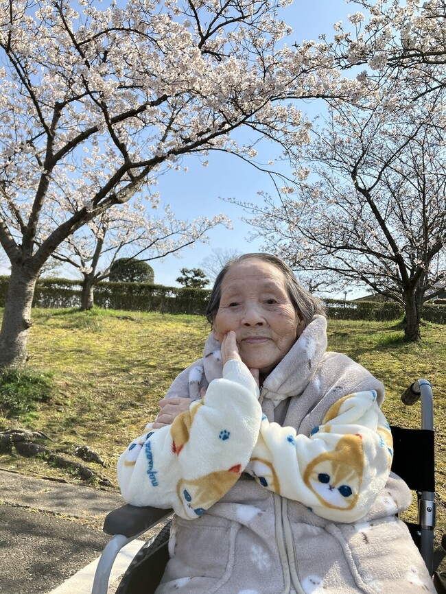 3_医療院　湖陵総合公園へお花見に行きました