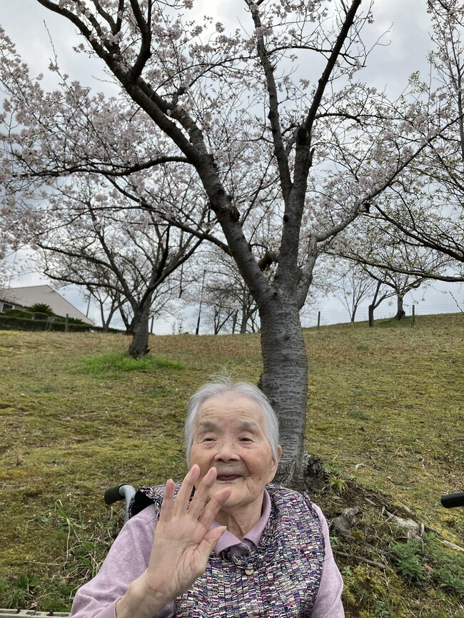5_医療院　湖陵総合公園へお花見に行きました
