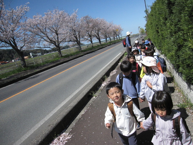 3_お花見したよ