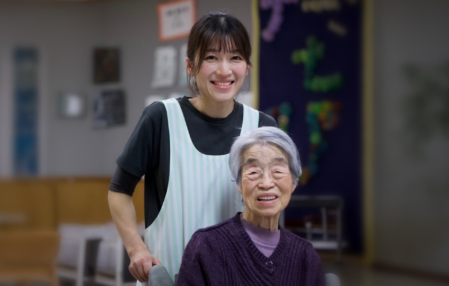 介護_利用者さんと